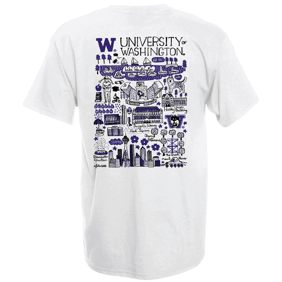 Camp David Unisex UW Julia Gash Short Sleeve Tee