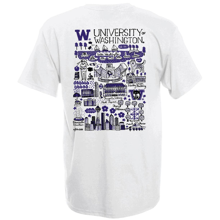 Camp David Unisex UW Julia Gash Short Sleeve Tee