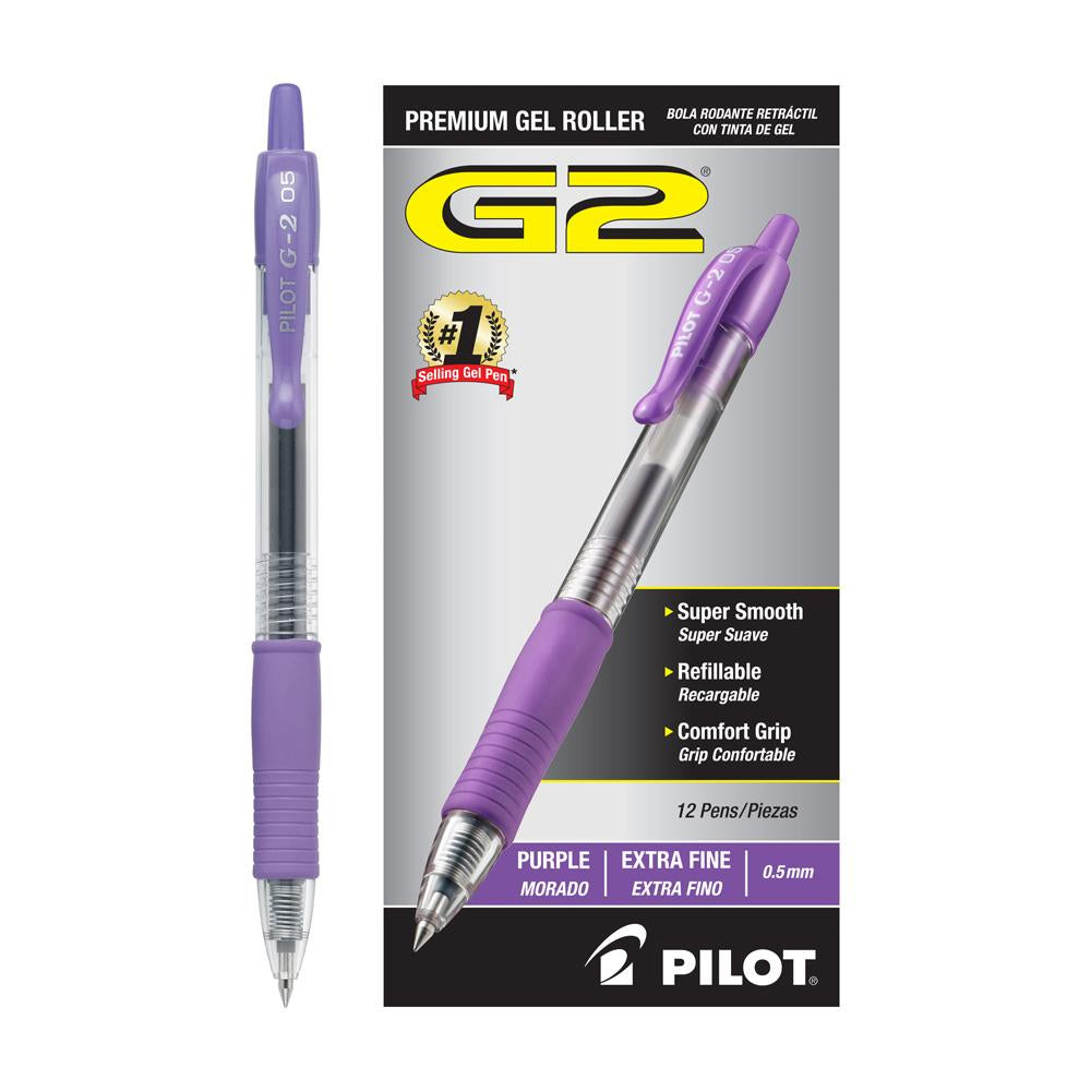 Pilot G2-5 Ultra Fine Point .5mm Retractable Gel Pen