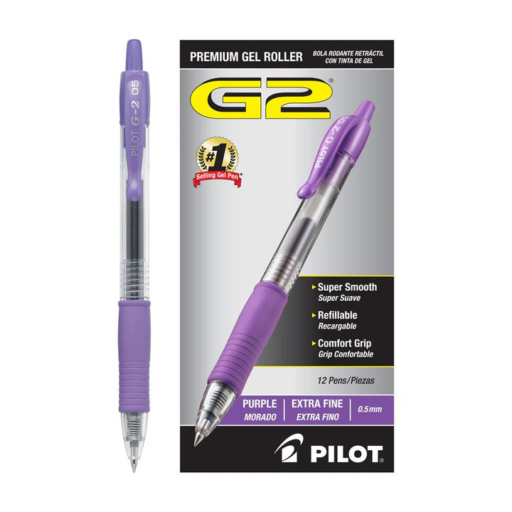 Pilot G2-5 Ultra Fine Point .5mm Retractable Gel Pen