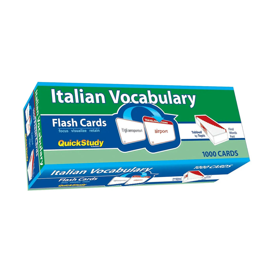 Italian Vocabulary Flash Cards