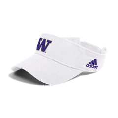 adidas White W Logo Team Visor