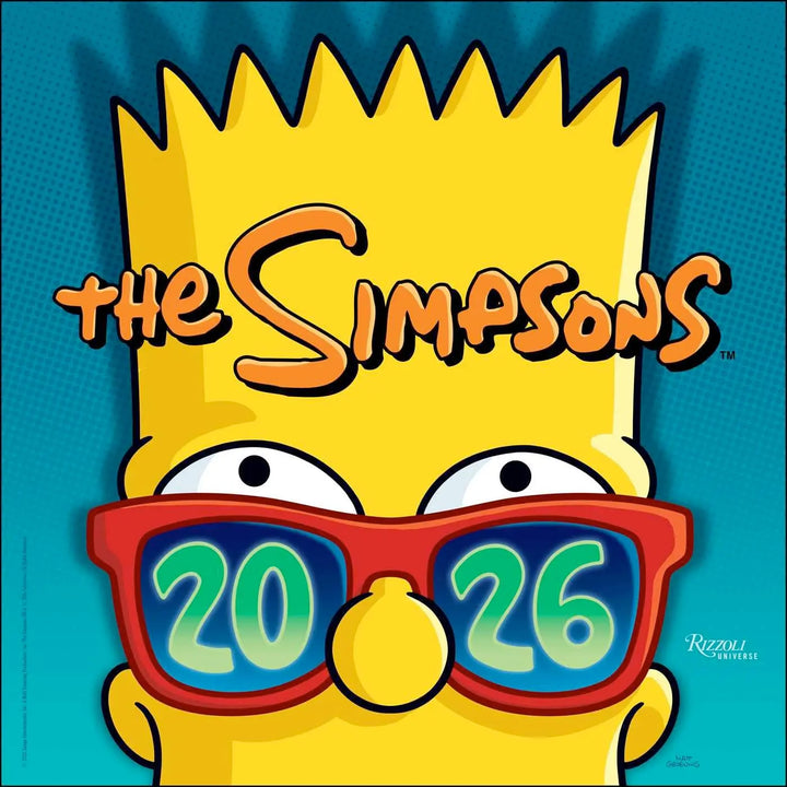 The Simpsons 2026 Wall Calendar