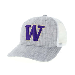 Legacy Gray Melange W Logo MPS Trucker Hat Hover