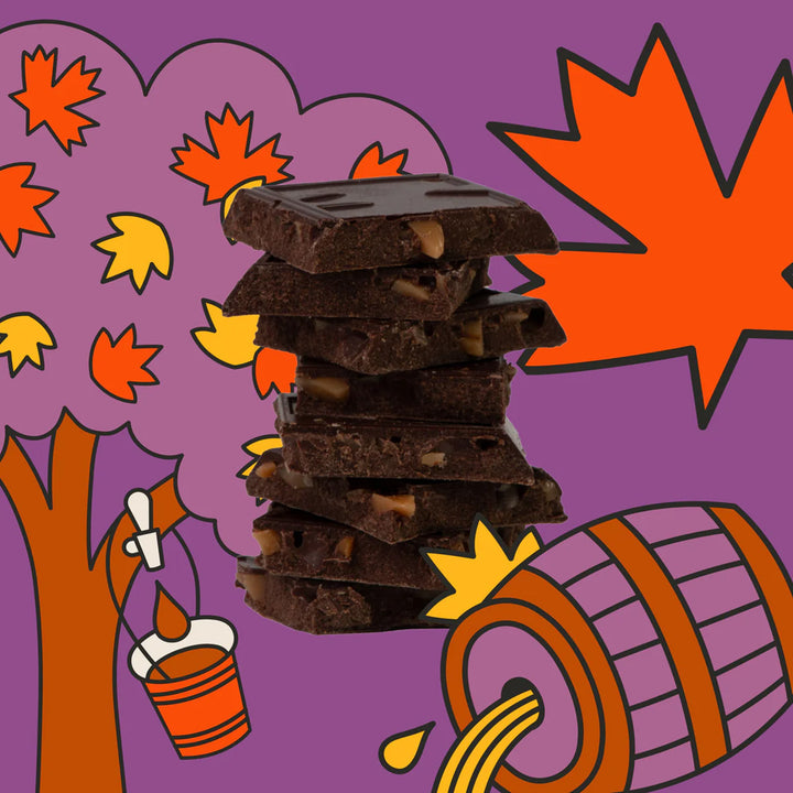 Seattle Chocolate Maple Bourbon Truffle Chocolate Bar
