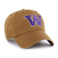 Carhartt x 47 Brand Brown Washington Huskies Clean Up Adjustable Hat thumbnail
