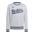 adidas UniteFit Script Huskies Rib Crewneck thumbnail