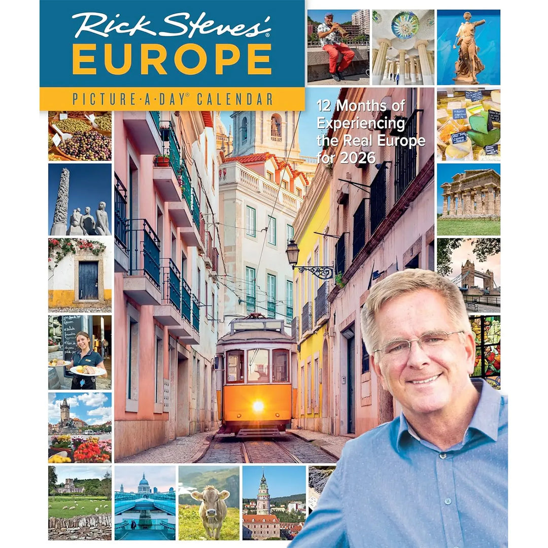 Rick Steves' Europe Picture-A-Day Wall Calendar 2026
