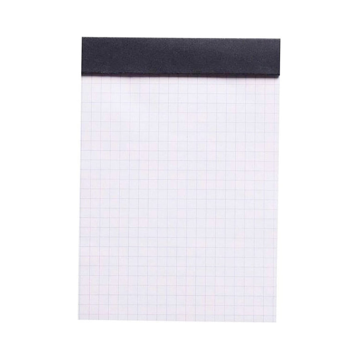 Rhodia Black 4"x6" 5x5 Quad Graph Top Stapled 80ct