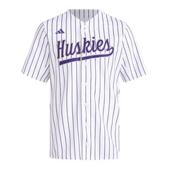 adidas Men's 2025 Huskies Pinstripe Baseball Jersey