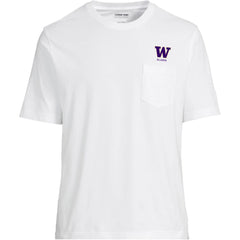 Lands' End Unisex UW Alumni Short Sleeve Pocket T-Shirt