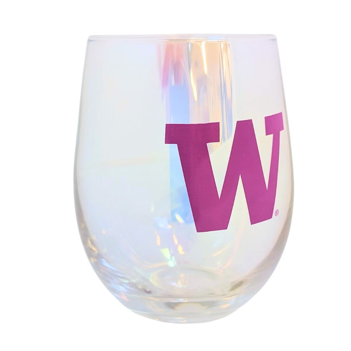 Neil W Iridescent Stemless Wine Glass 17oz