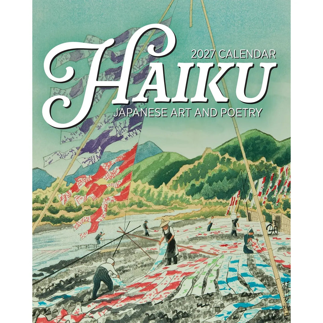 Haiku Japanese Art and Poetry 2027 Mini Wall Calendar