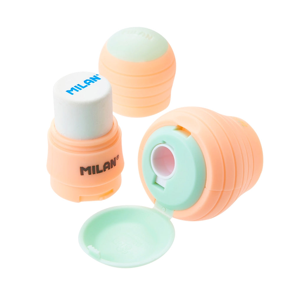 Milan Sway Pastel Sharpener and Eraser