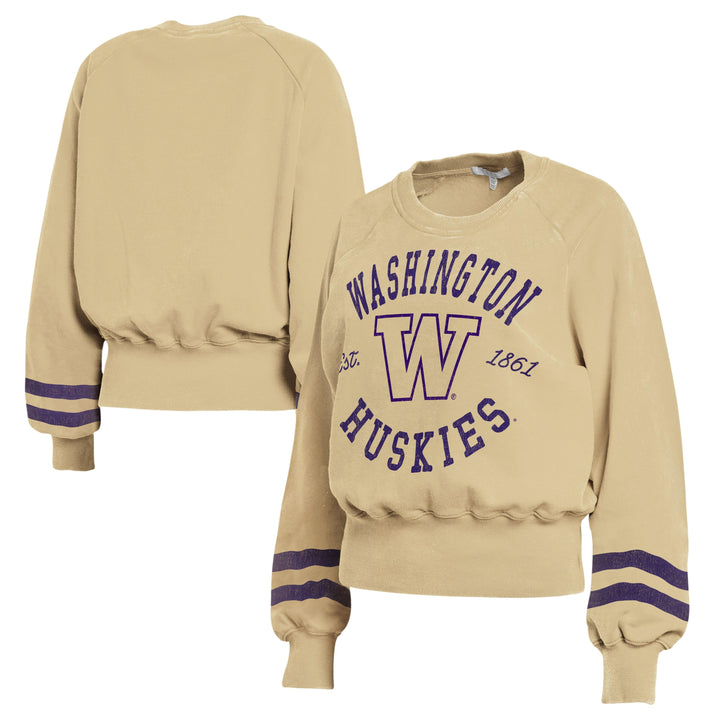 WEAR Women's Washington Huskies FW24 Vintage Washed Crewneck