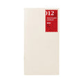 Traveler's Company Regular 012 Blank Sketch Paper Notebook Refill 48ct thumbnail