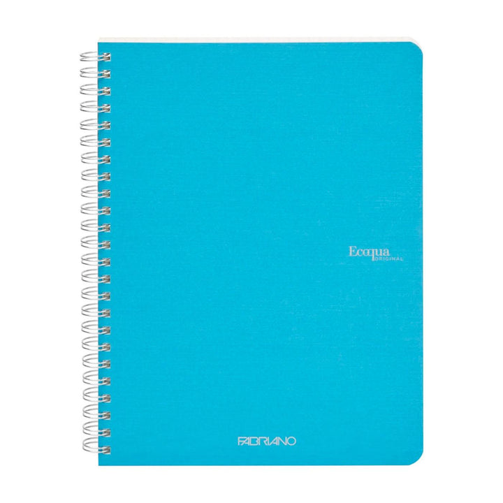 Fabriano Ecoqua 5.8" x 8.25" Spiral Grid Notebook 70 Sheets