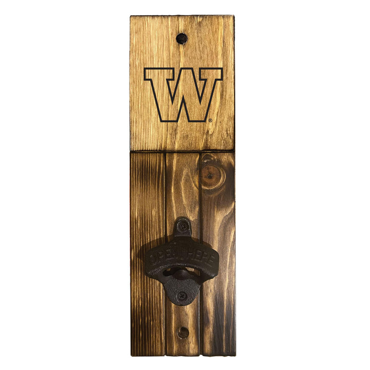 Jardine Natural W Wood Wall Mount Bottle Opener