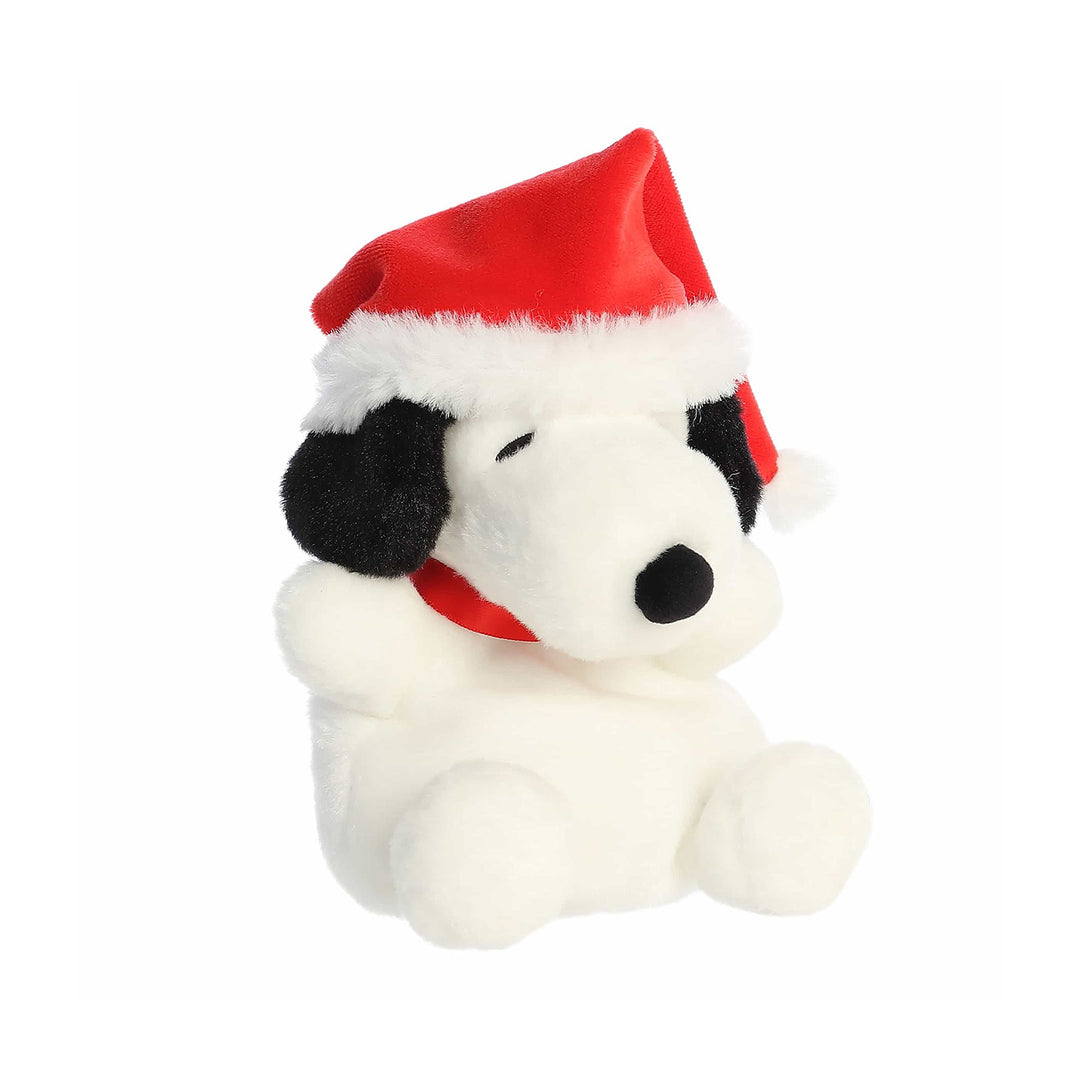 Aurora Palm Pals Santa Snoopy Plush