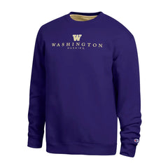 Photo of Champion Men's Washington Huskies FW26 Embroidered Crewneck.