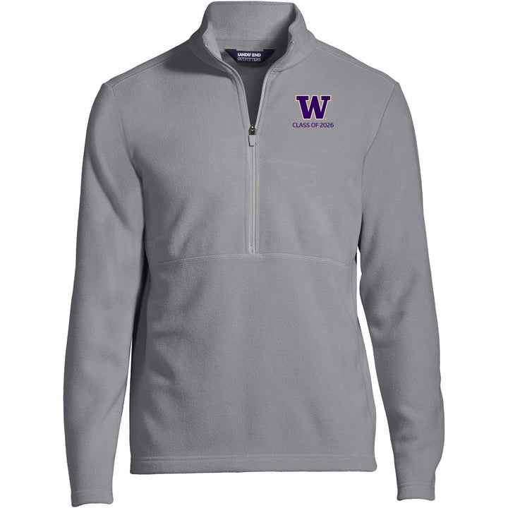 Lands' End Men's UW Class of 2026 ThermaCheck Fleece Quarter Zip