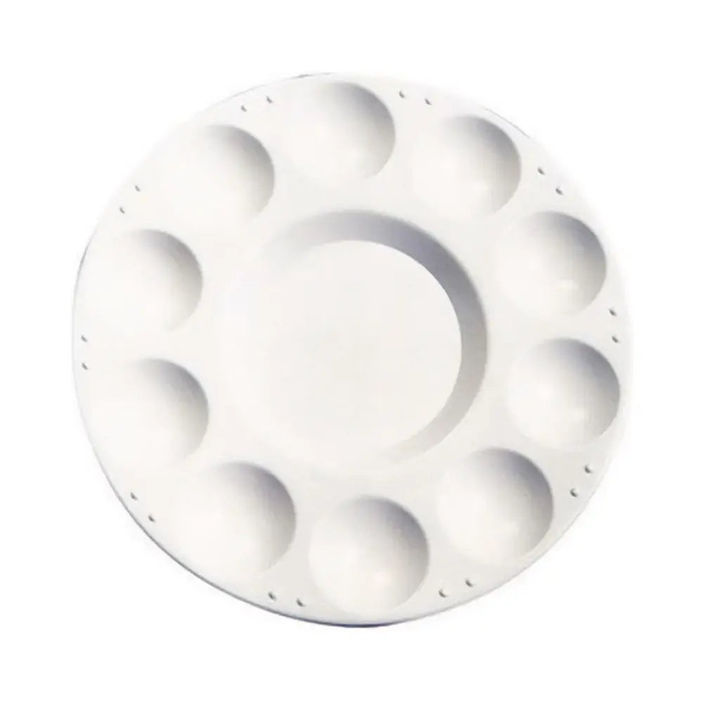 Jack Richeson 7.5" Round 10 Well Palette Tray