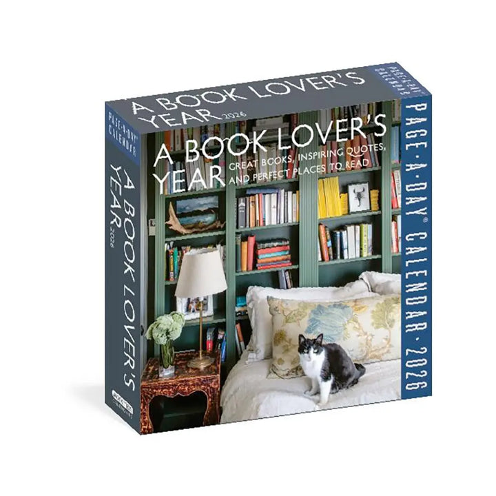A Book Lover's Year Page-A-Day Calendar 2026