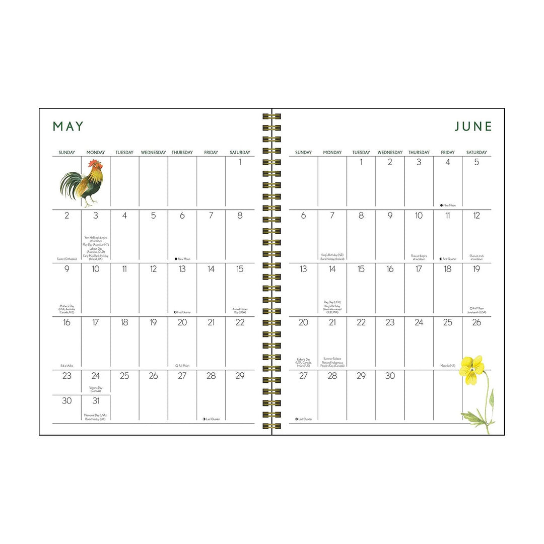 Marjolein Bastin Nature's Inspiration 2027 Monthly/Weekly Engagement Calendar