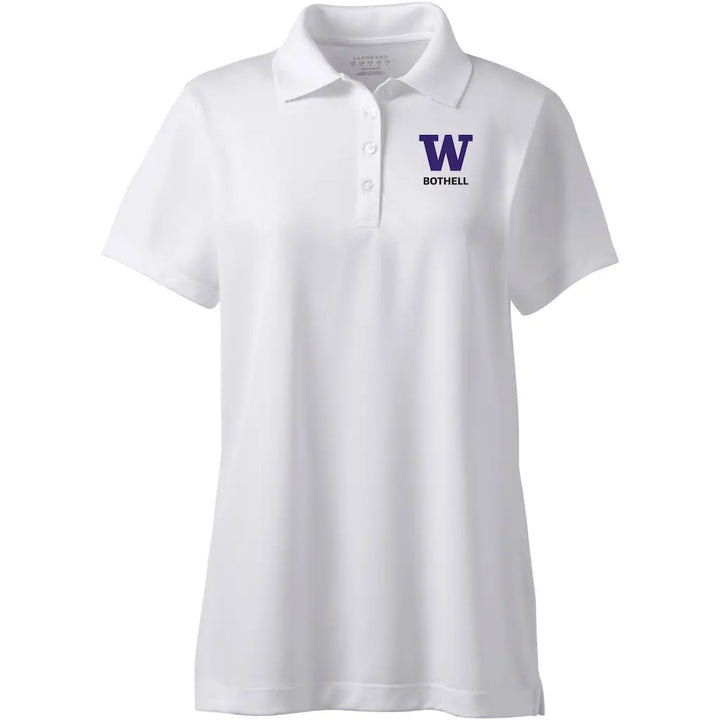Lands' End Women's UW Bothell Polyester Polo