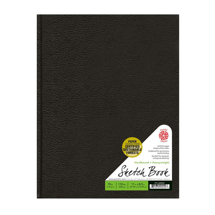 Pentalic Traditional Hard Bound Sketch Book