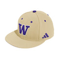 adidas Gold W Logo Fitted Wool On Field Baseball Hat thumbnail