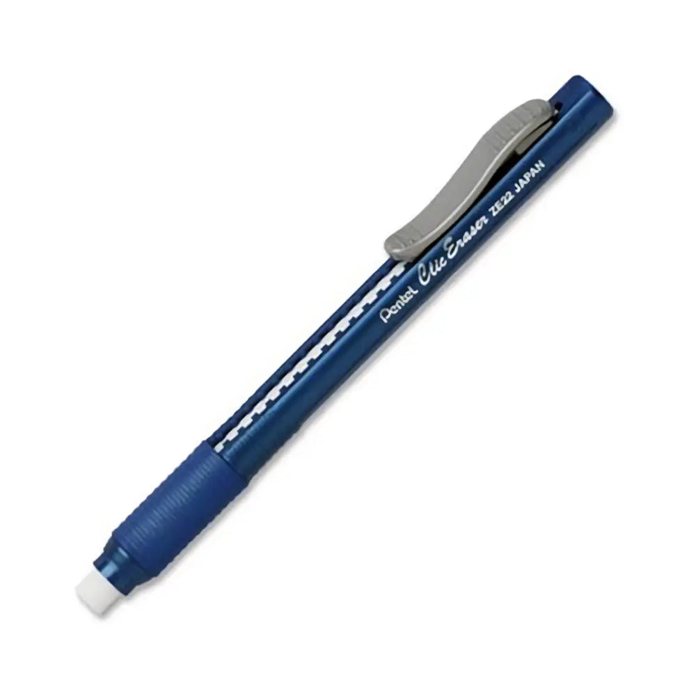 Pentel Grip Clic Eraser Blue
