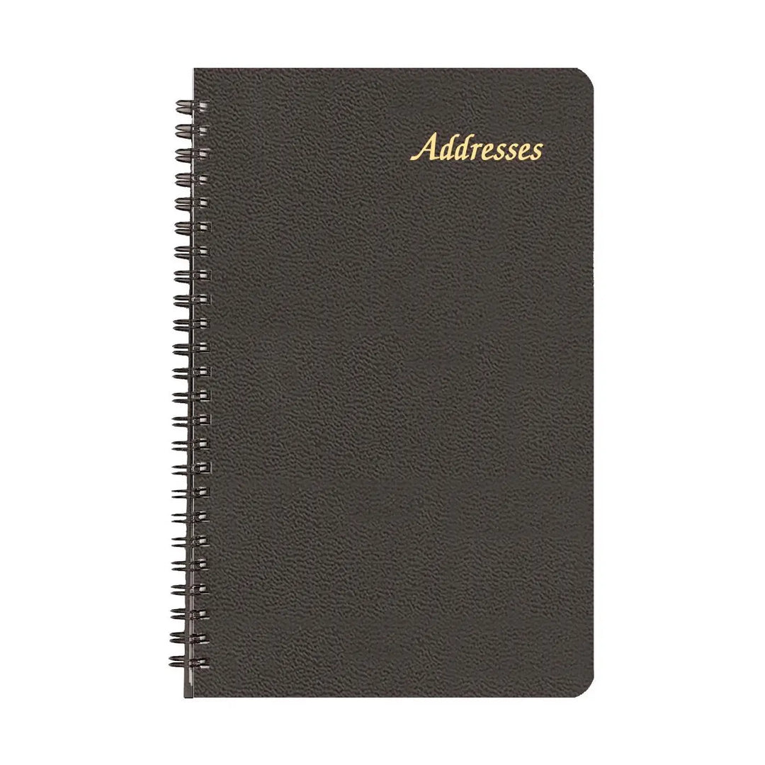Payne Skivertex 5.5"x8.5" Large Print Address Book#color_black