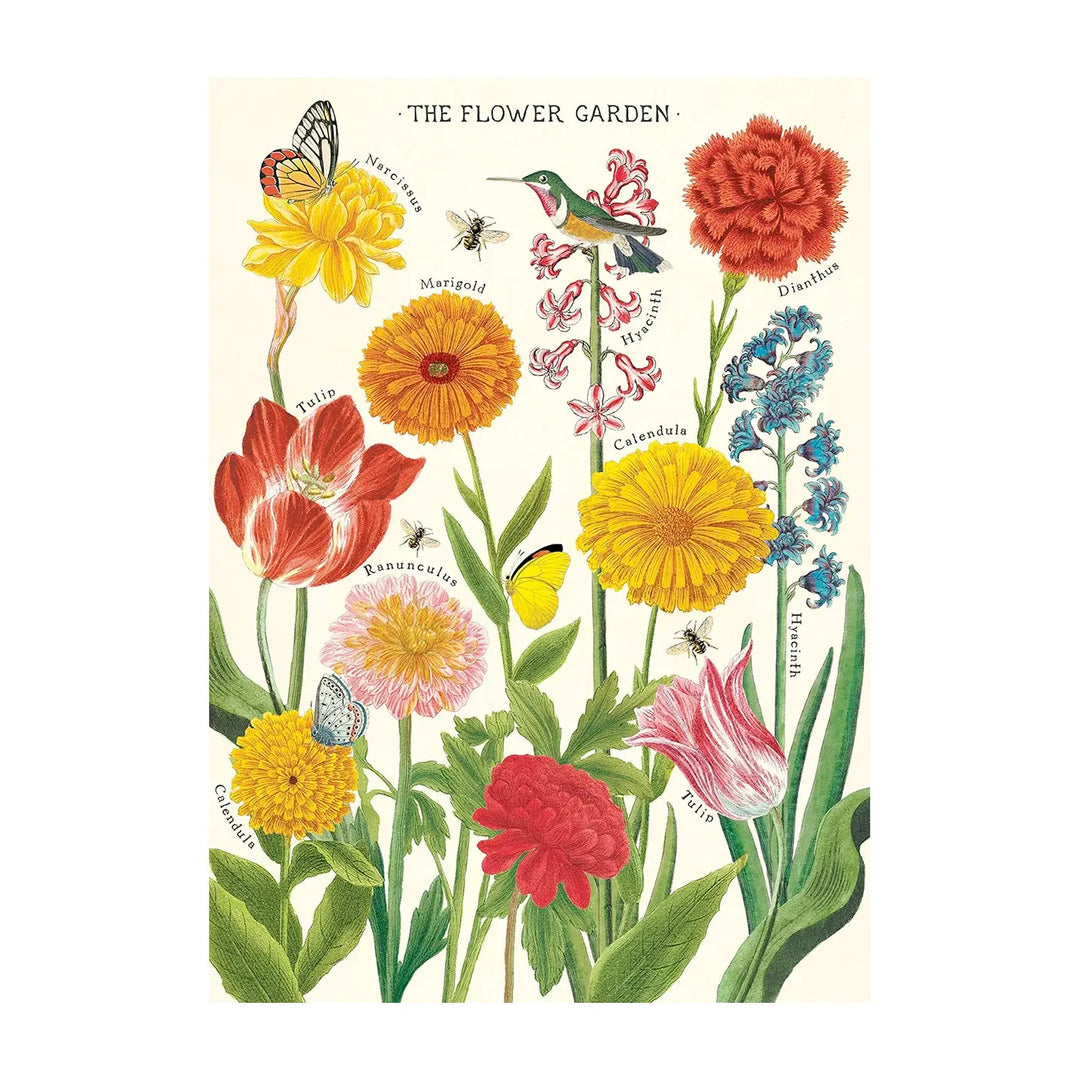 Cavallini 20" x 28" Flower Garden Decorative Paper