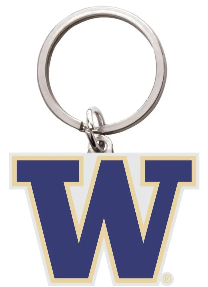 Neil Purple W Plastic Key Chain