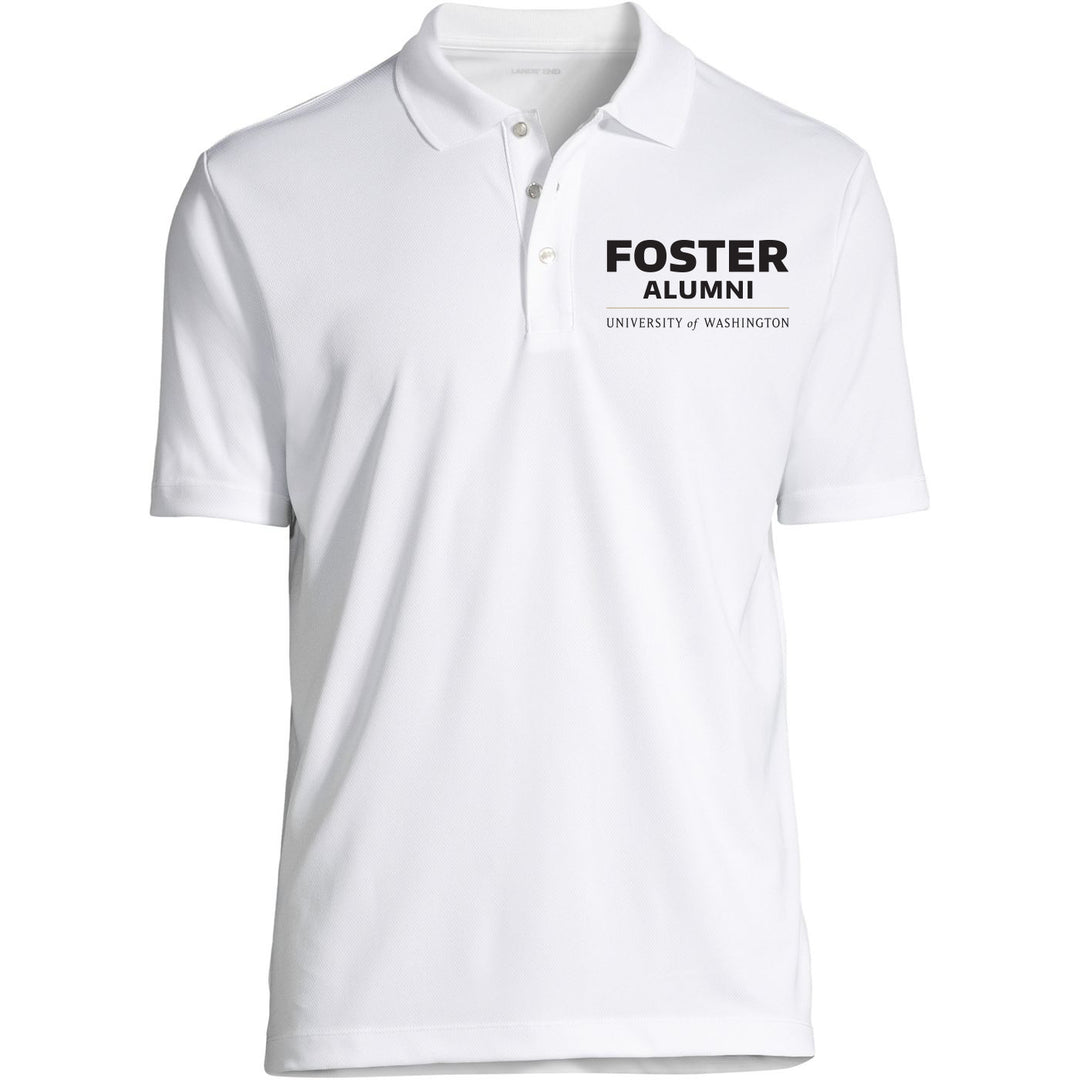 Lands' End Men's UW Foster Alumni Flagship Performance Polo