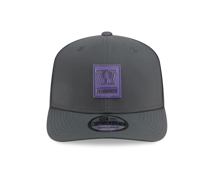 New Era 2025 Sideline Charcoal 970 Solid Silicone Patch Adjustable Hat
