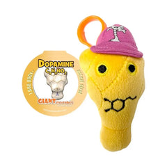 GIANTmicrobes Dopamine Keychain Plush