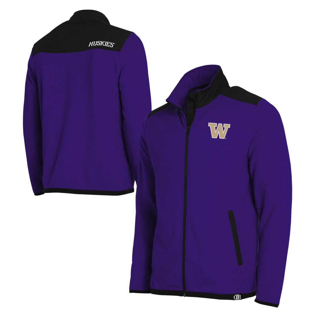 Darius Rucker Men's Washington Huskies FW24 Polar Fleece Full Zip Jacket