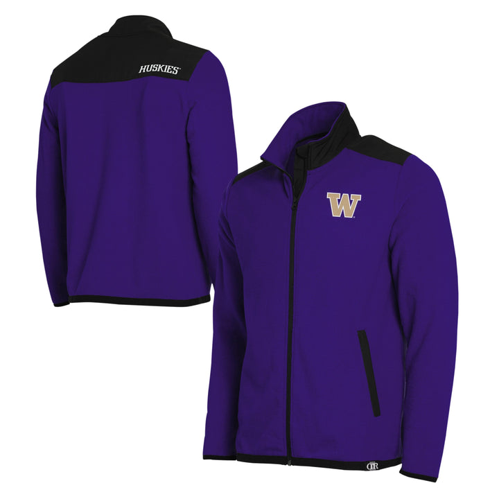Darius Rucker Men's Washington Huskies FW24 Polar Fleece Full Zip Jacket
