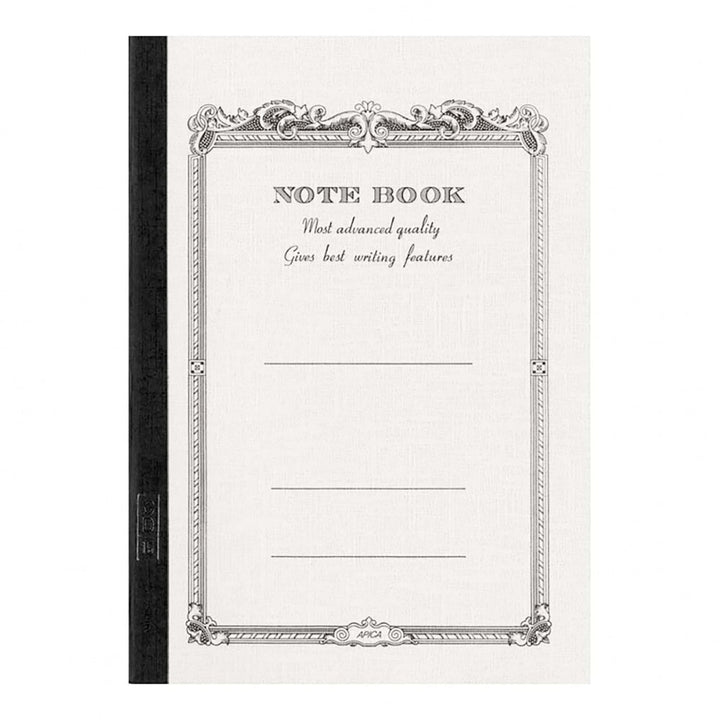 Apica White CD10 4.2" x 5.8" Lined Notebook 52ct