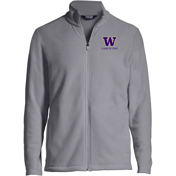 Lands' End Men's UW Class of 2026 ThermaCheck Fleece Full Zip