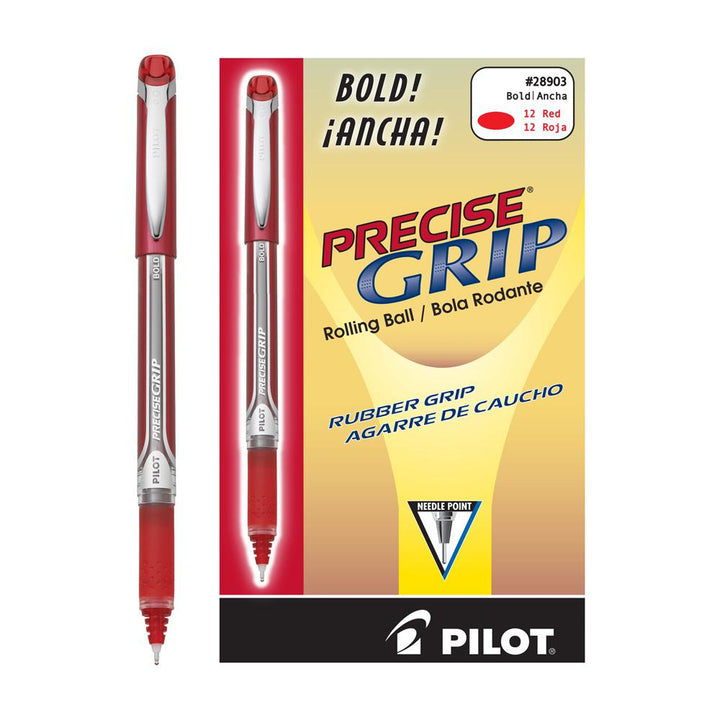 Pilot Precise Grip Bold Point 1mm Rollerball Pen