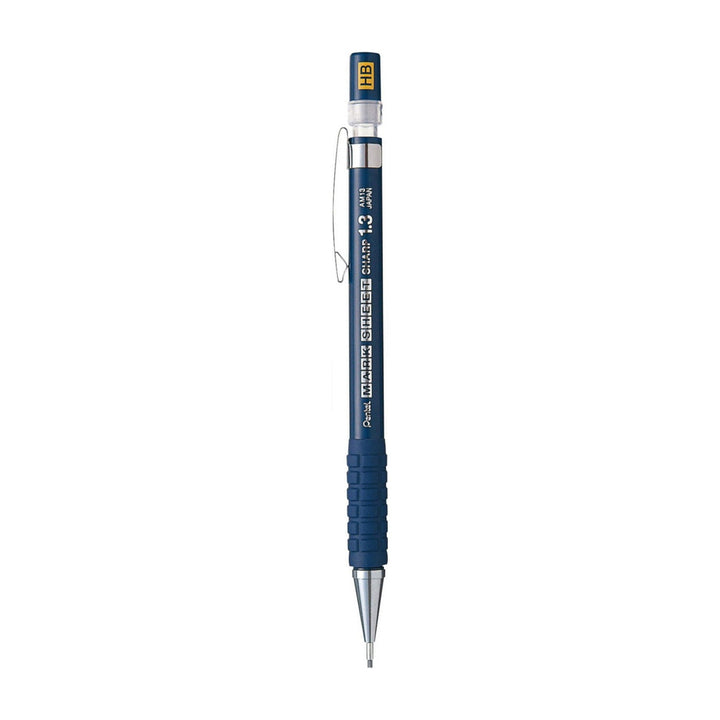 Pentel Dark Blue Sharp HD Heavy Duty 1.3mm Mechanical Pencil Pack with Pencil and 8ct Lead Refill
