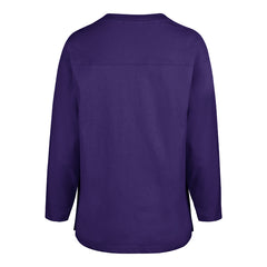 47 Brand Women's Applique W Logo Timeless 3/4 Sleeve Tee Back Hover