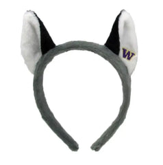 Mascot Factory Husky Ears Plush Headband