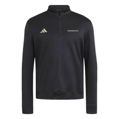 Photo of adidas Men's Washington Huskies Wordmark Ultimate365 Cozy Quarter Zip.
