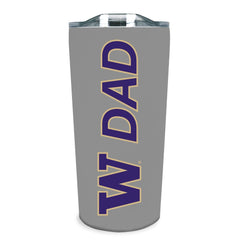 FG Silver W Dad Soft Touch Stainless Tumbler 18oz