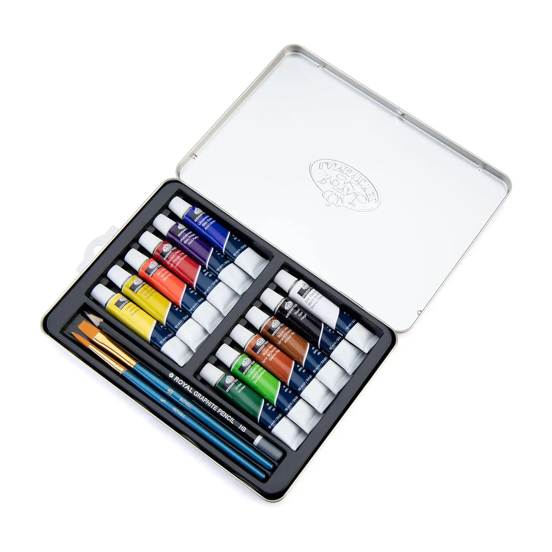 Royal Brush Acrylic Painting Tin Set