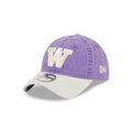 New Era Purple Gold 9Twenty SELECT Unstructured Adjustable Hat Front thumbnail